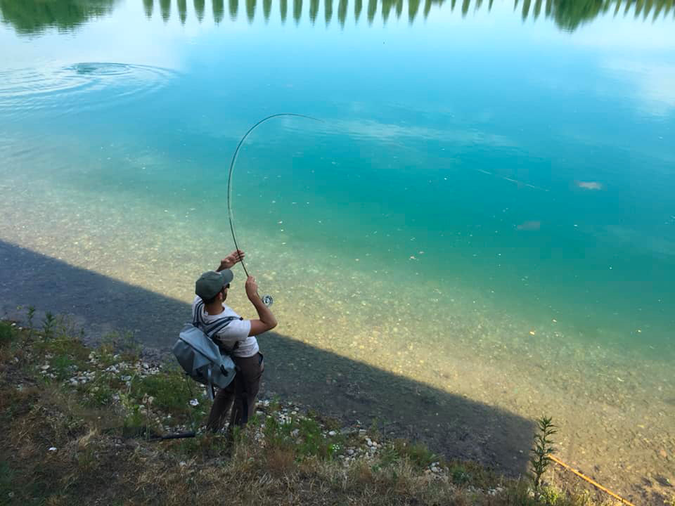 pesca sportiva oasi lago dei cigni