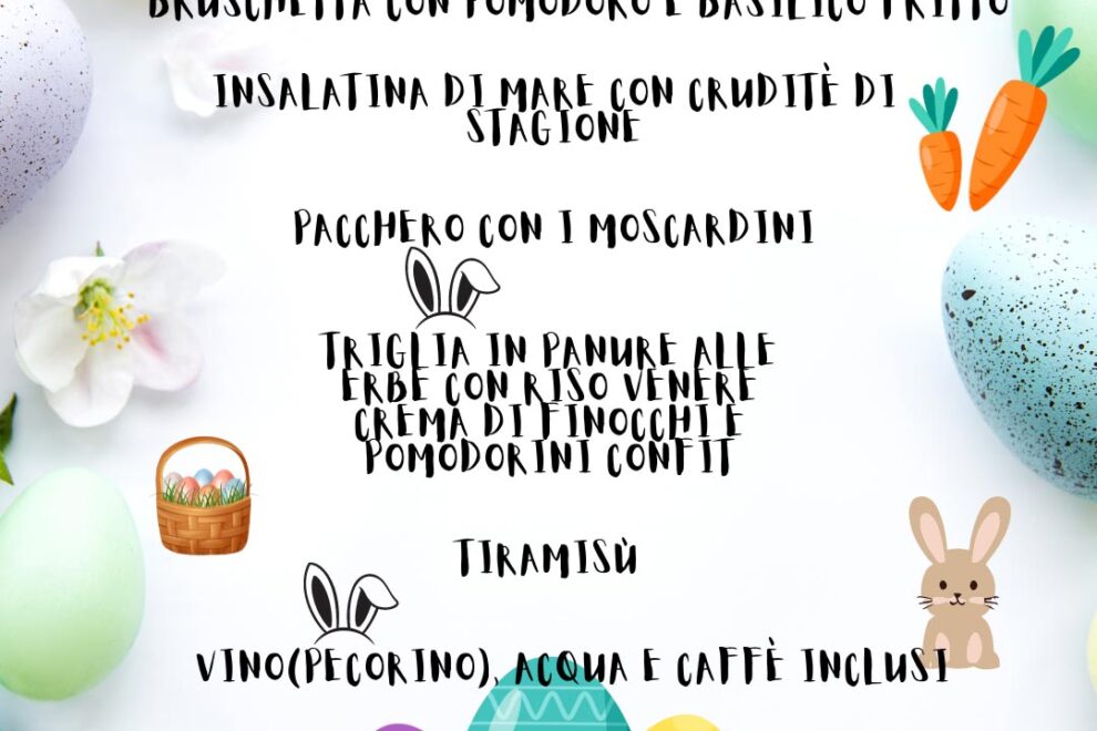 01 Menu Pasqua 2024 Oasi Lago dei Cigni
